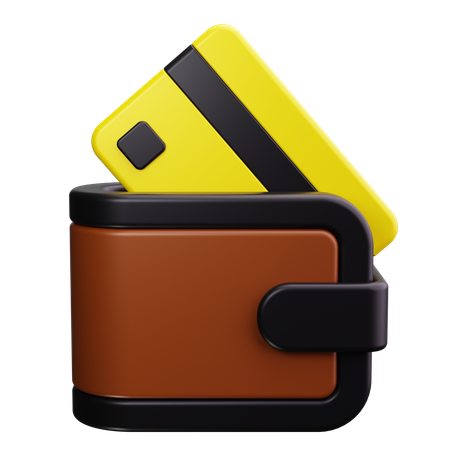 Wallet  3D Icon