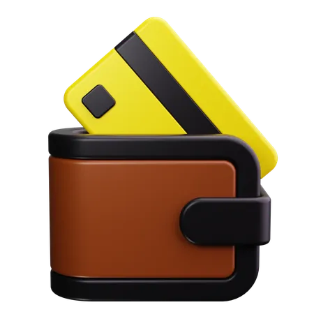 Wallet  3D Icon