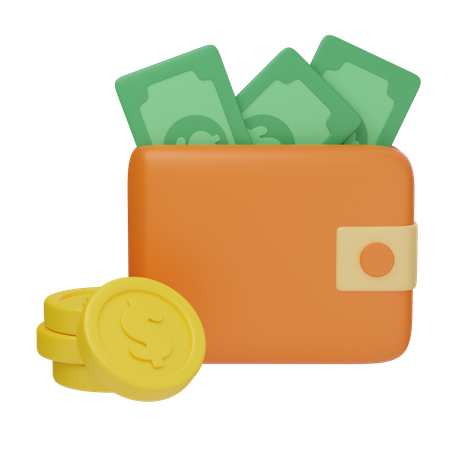 Wallet  3D Icon