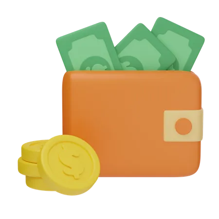 Wallet  3D Icon