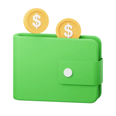 Wallet  3D Icon