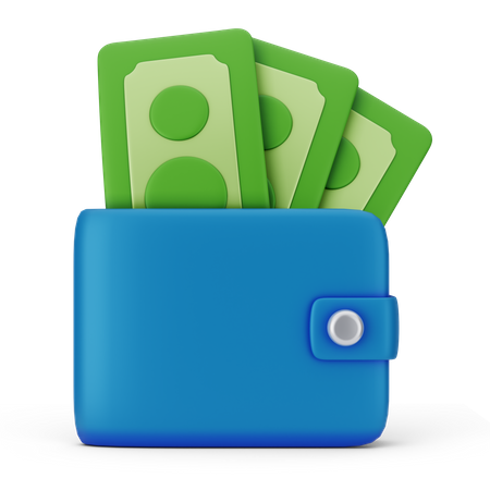 Wallet  3D Icon