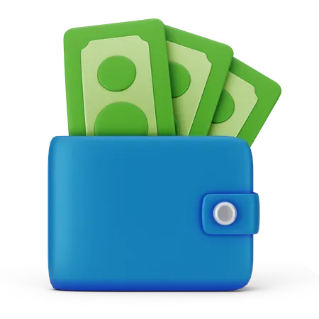 Wallet  3D Icon