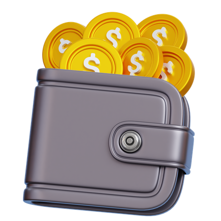 Wallet  3D Icon