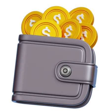 Wallet  3D Icon
