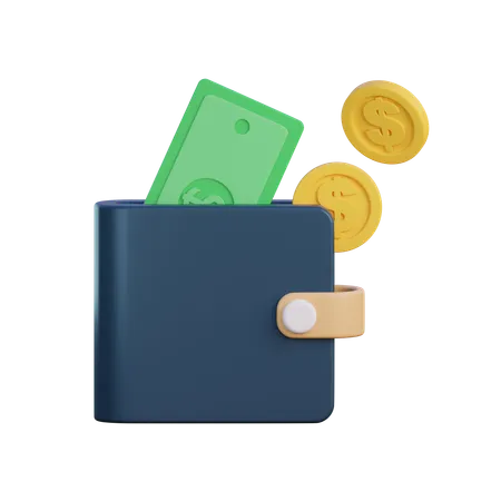 Wallet  3D Icon