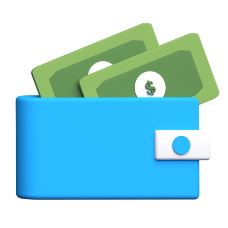 Wallet  3D Icon