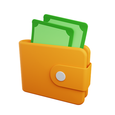 Wallet  3D Icon