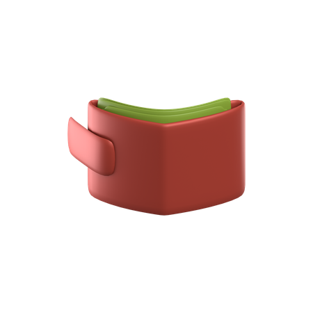 Wallet  3D Icon