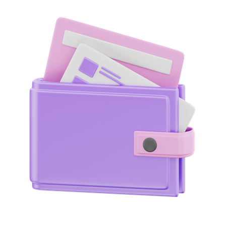 Wallet  3D Icon