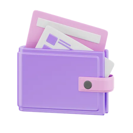 Wallet  3D Icon