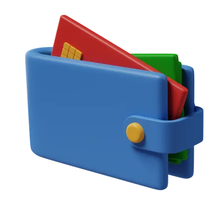 Wallet  3D Icon