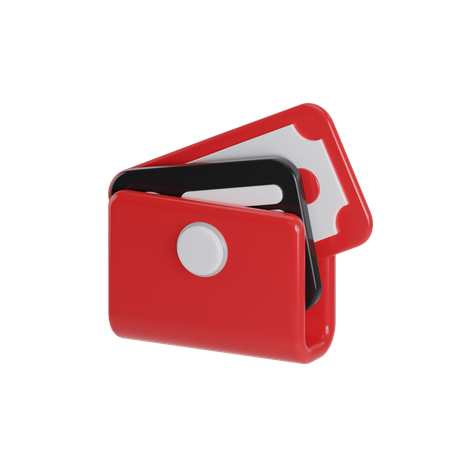 Wallet  3D Icon