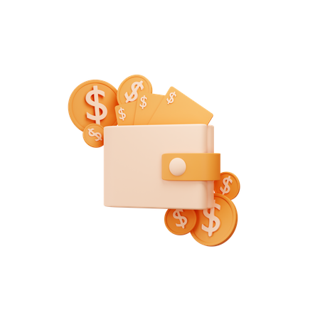 Wallet  3D Icon