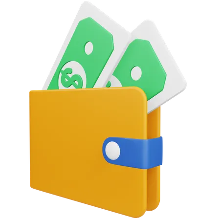 Wallet  3D Icon