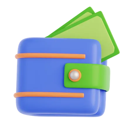 Wallet  3D Icon