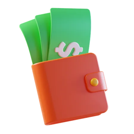 Wallet  3D Icon