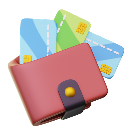Wallet  3D Icon