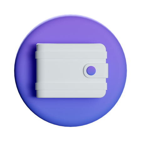Wallet  3D Icon