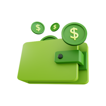 Wallet  3D Icon