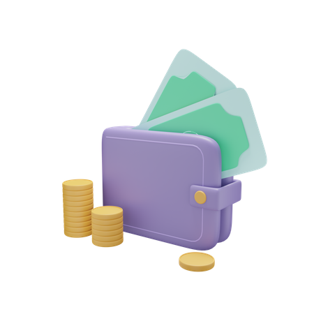 Wallet  3D Icon