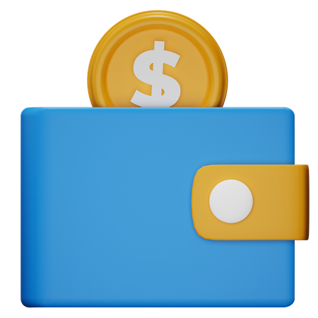 Wallet  3D Icon