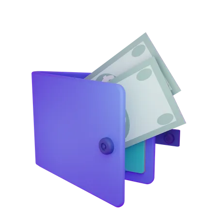 Wallet  3D Illustration