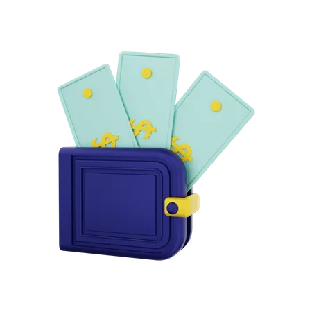 Wallet  3D Illustration