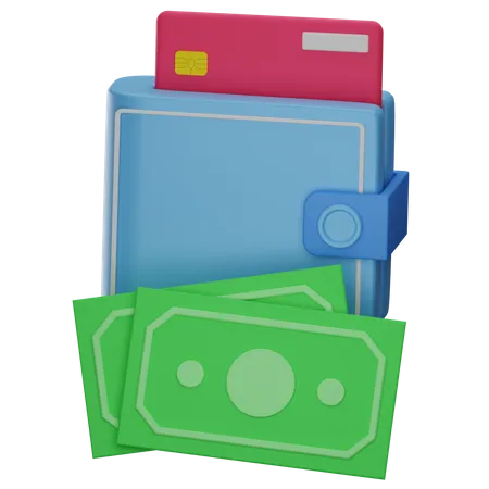 Wallet  3D Illustration