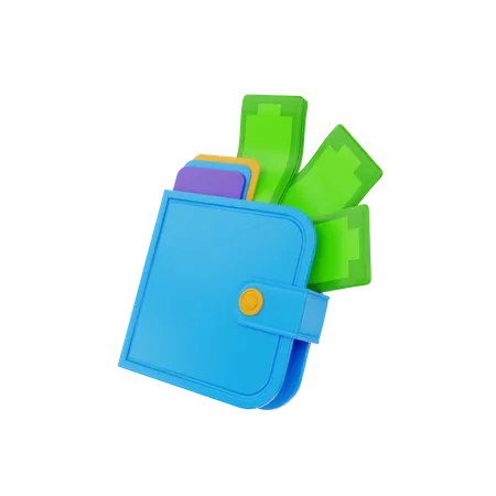 Wallet  3D Illustration