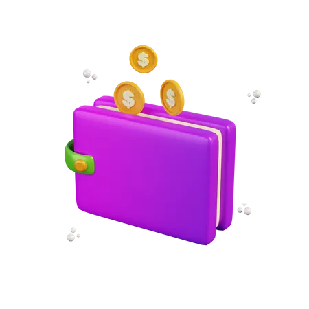 Wallet  3D Illustration