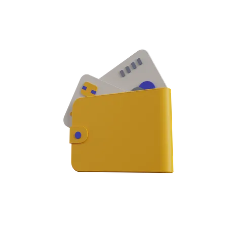 Wallet  3D Illustration