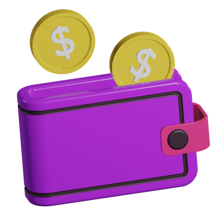 Wallet  3D Illustration