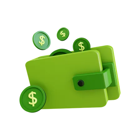 Wallet  3D Illustration