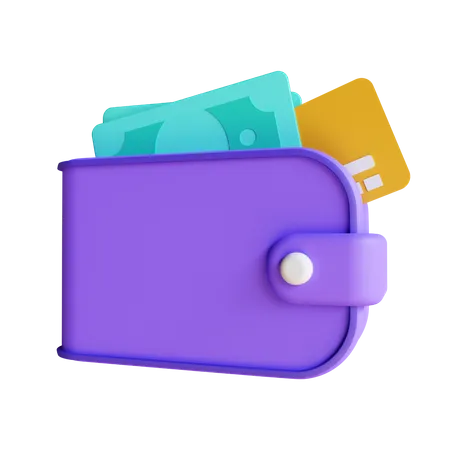 Wallet  3D Illustration