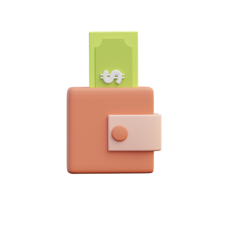 Wallet  3D Illustration