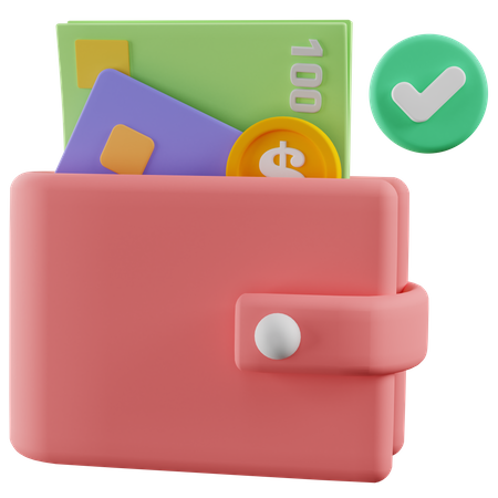 Wallet  3D Illustration