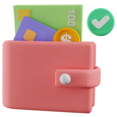 Wallet  3D Illustration