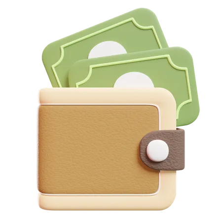 Wallet  3D Illustration