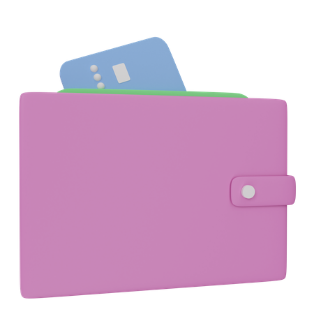 Wallet  3D Illustration