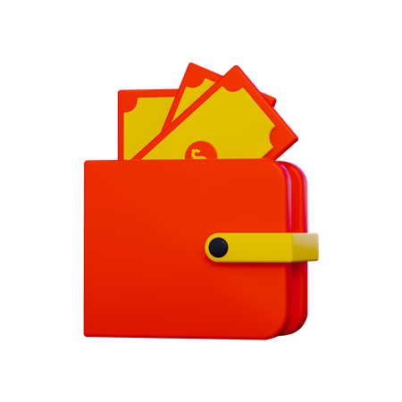 Wallet  3D Illustration