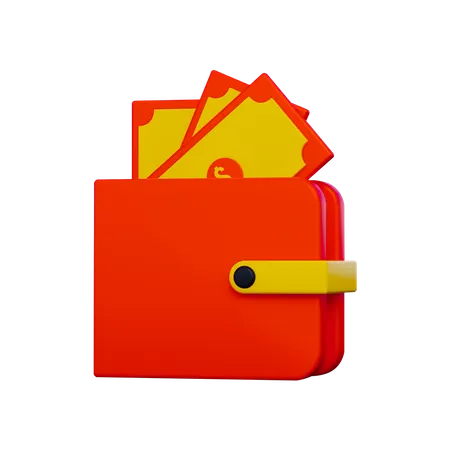 Wallet  3D Illustration