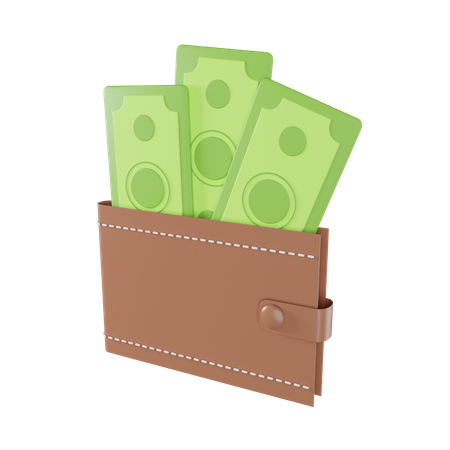 Wallet  3D Illustration