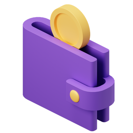 Wallet  3D Illustration