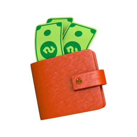 Wallet  3D Illustration