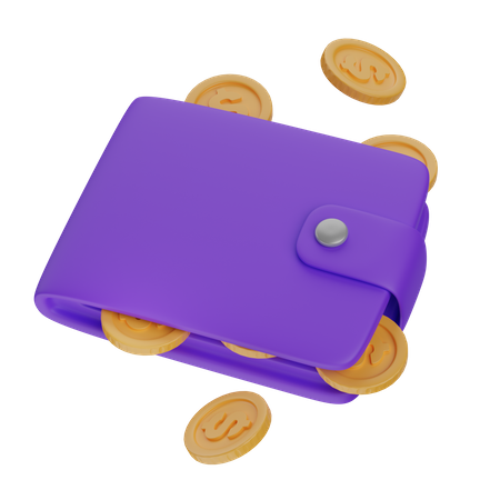 Wallet  3D Illustration