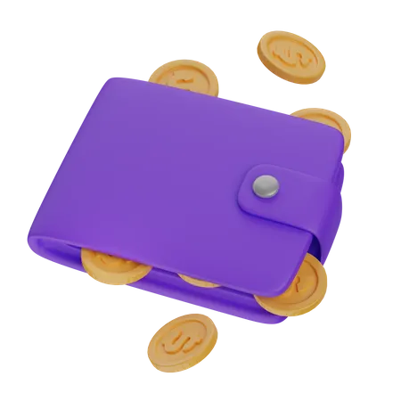 Wallet  3D Illustration