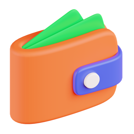 Wallet  3D Illustration