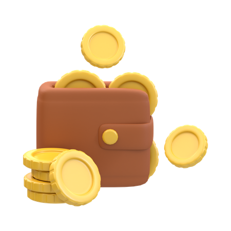 Wallet  3D Illustration