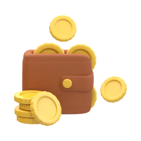 Wallet  3D Illustration